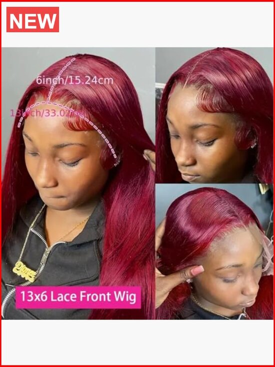 13x6 HD Lace Front Wig Human Hair Straight 30inch 180% Density Pre Plucked main image 5